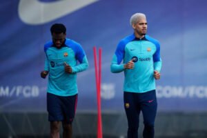 FC-Barcelona-Kessie-Araujo-Training