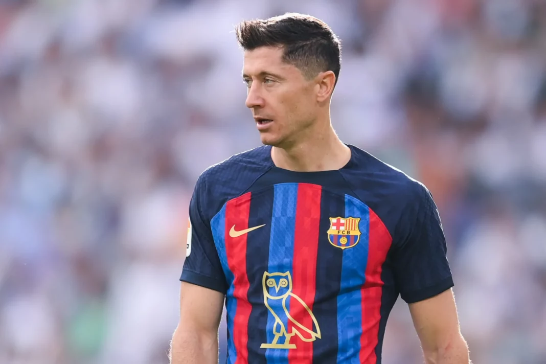 Robert Lewandowski fc barcelona la liga