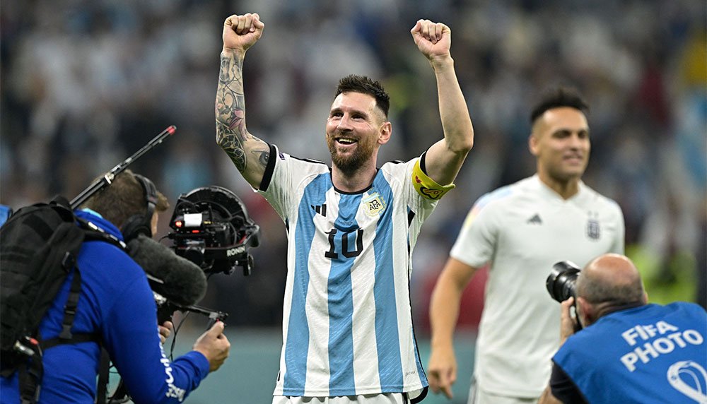 Lionel Messi WM 2022 Argentinien