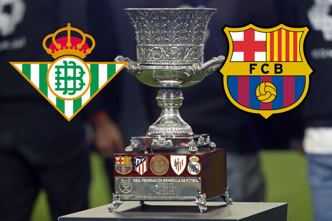 Betis-FC-Barcelona-Supercopa-de-Espana-spanischer-Supercup-Pokal