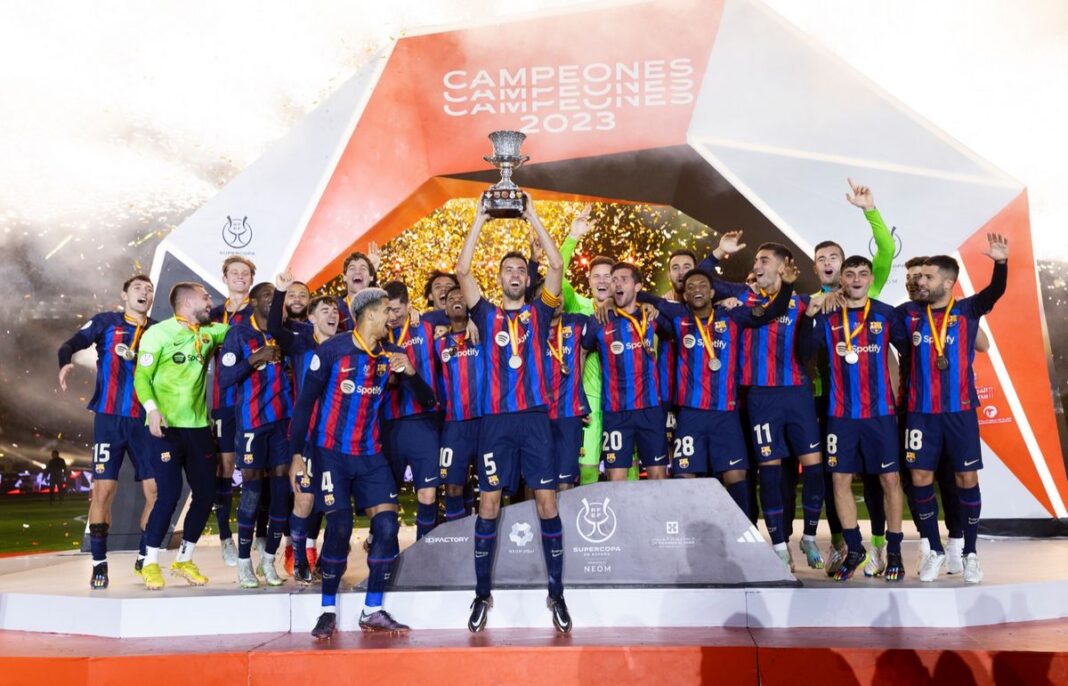 FC Barcelona Supercup Supercopa de España Clasico
