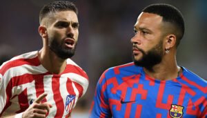 Memphis Depay Yannick Carrasco FC Barcelona Atlético Madrid