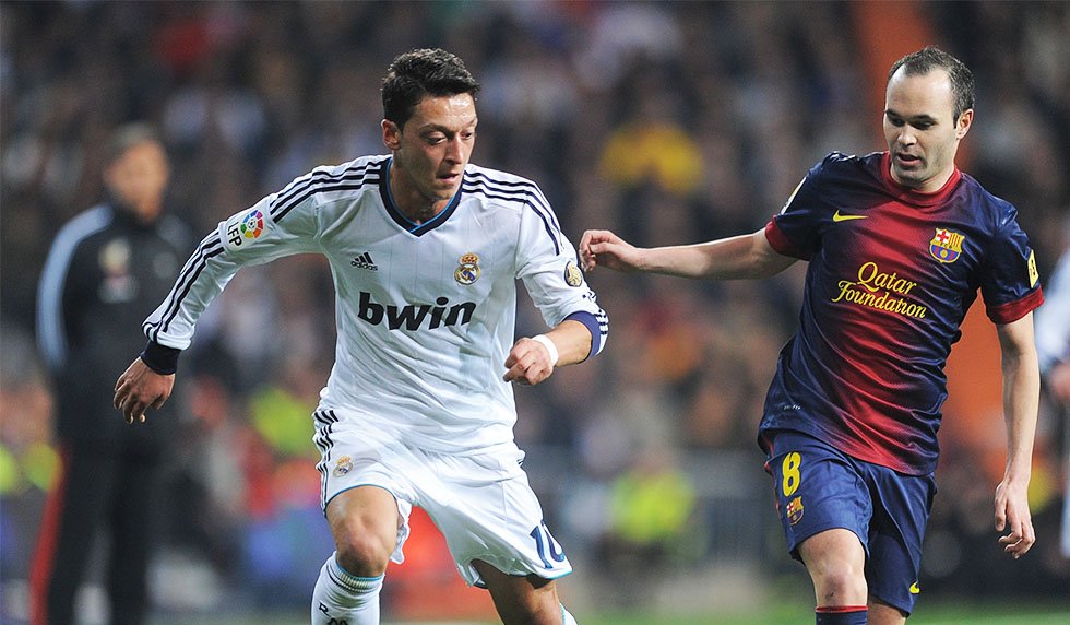 Mesut Özil Real Madrid FC Barcelona