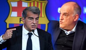 Joan Laporta FC Barcelona Javier Tebas