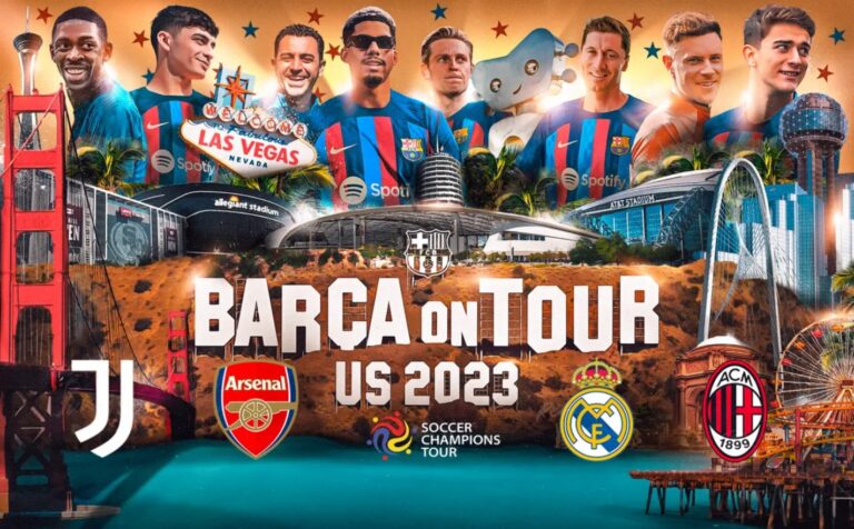 FC Barcelona Saisonvorbereitung 2023 USA Testspiele