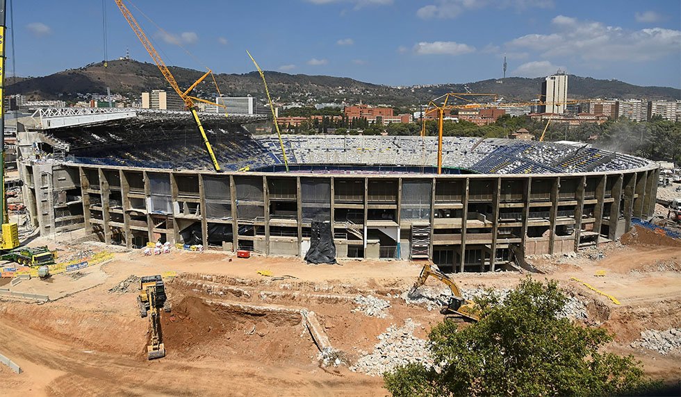 FC Barcelona Camp Nou Umbau