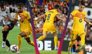 FC Barcelona Lewandowski Lamine Yamal Ferran Torres